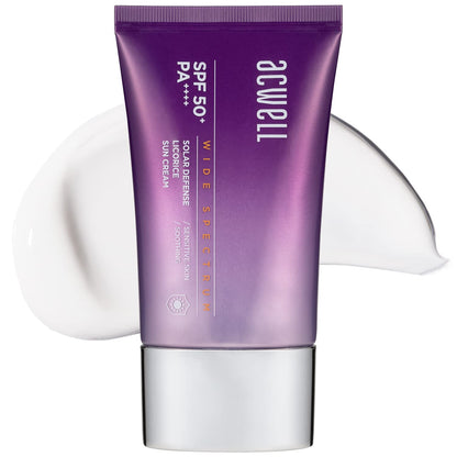 ACWELL - Solar Defense Licorice Sun Cream SPF 50+