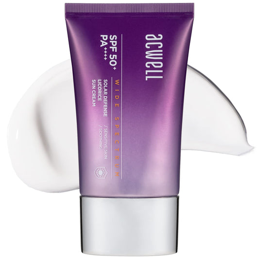 ACWELL - Solar Defense Licorice Sun Cream SPF 50+
