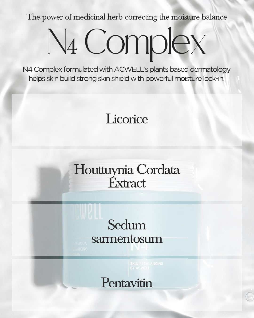 ACWELL - Real Aqua Balancing Cream